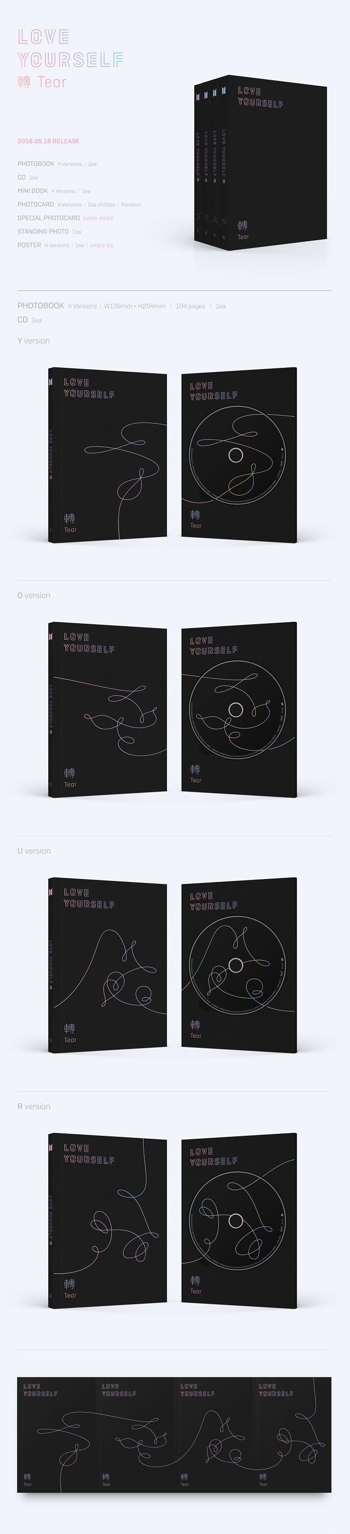 BTS - LOVE YOURSELF: TEAR