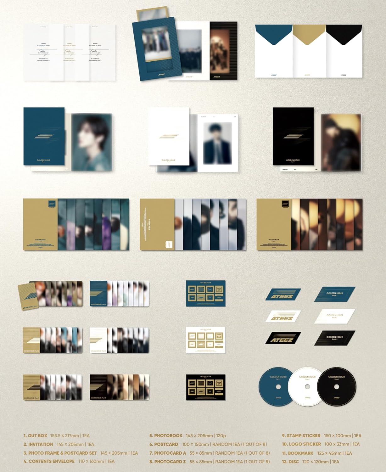 ATEEZ - GOLDEN HOUR : PART 1