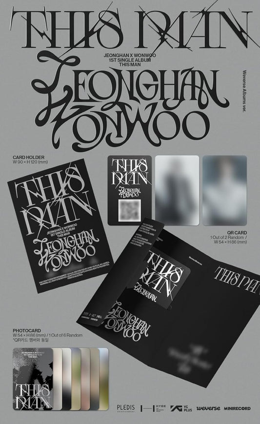 JEONGHAN X WONWOO (SEVENTEEN) – THIS MAN (WEVERSE VER.)