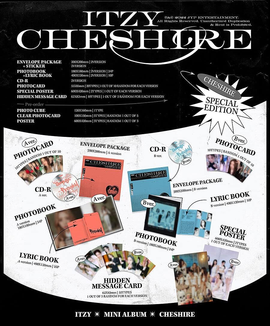 ITZY - CHESHIRE (SPECIAL EDITION VER.)