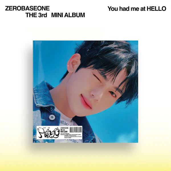 ZEROBASEONE – YOU HAD ME AT HELLO (DIGIPAK VER.)