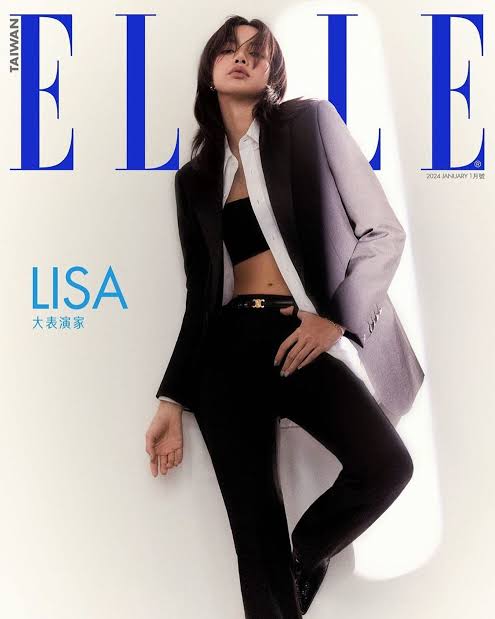 ELLE TAIWAN - JANUARY 2024 - LISA (BLACKPINK)