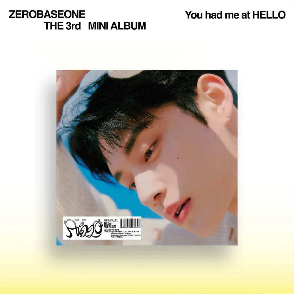 ZEROBASEONE – YOU HAD ME AT HELLO (DIGIPAK VER.)