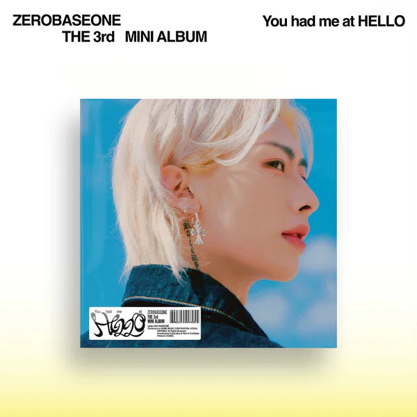 ZEROBASEONE – YOU HAD ME AT HELLO (DIGIPAK VER.)
