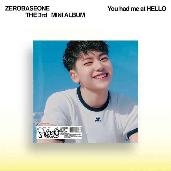 ZEROBASEONE – YOU HAD ME AT HELLO (DIGIPAK VER.)