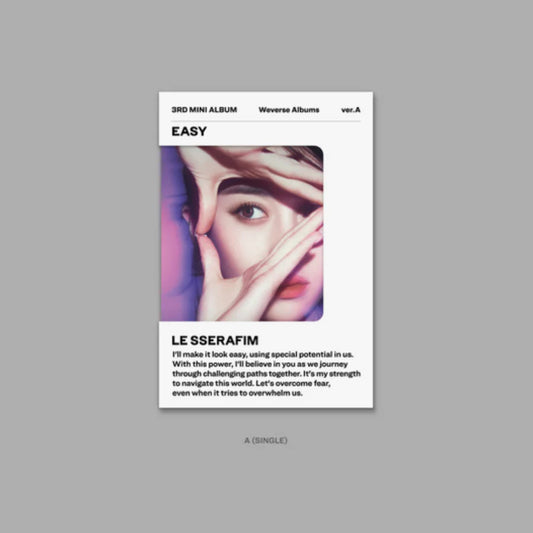 LE SSERAFIM - EASY (WEVERSE VER.)