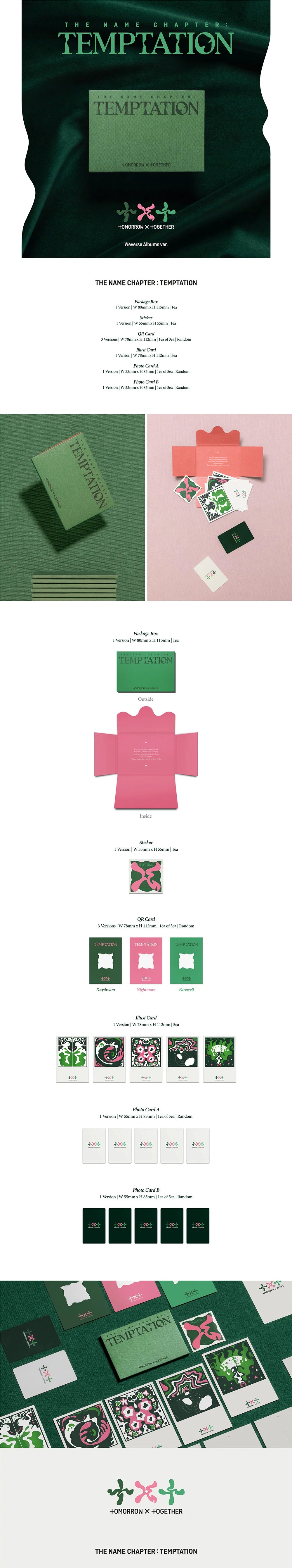 TXT - THE NAME CHAPTER : TEMPTATION (WEVERSE VER.)