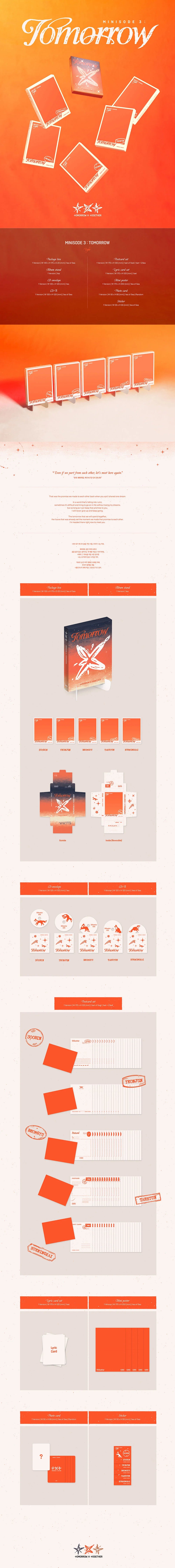 TXT - 6TH MINI ALBUM - MINISODE 3: TOMORROW (LIGHT VER.)