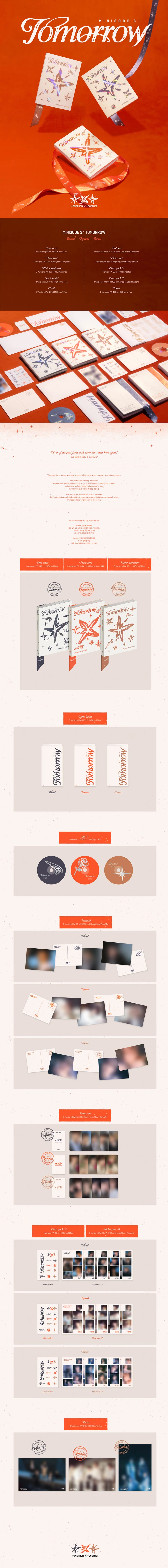 TXT - 6TH MINI ALBUM - MINISODE 3: TOMORROW