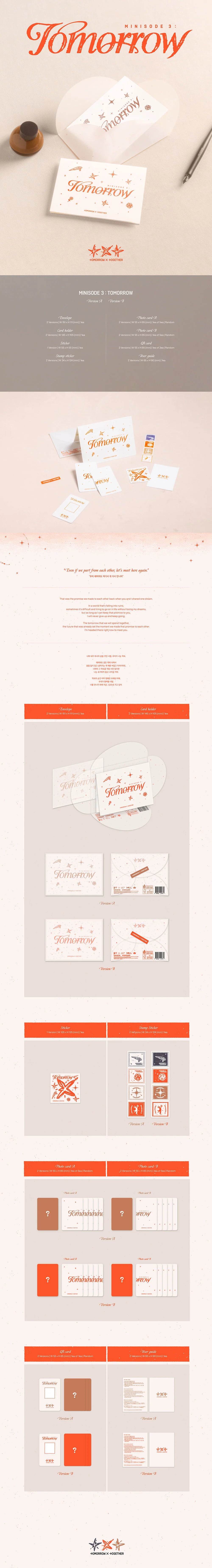 TXT- MINISODE 3: TOMORROW (WEVERSE VER.)