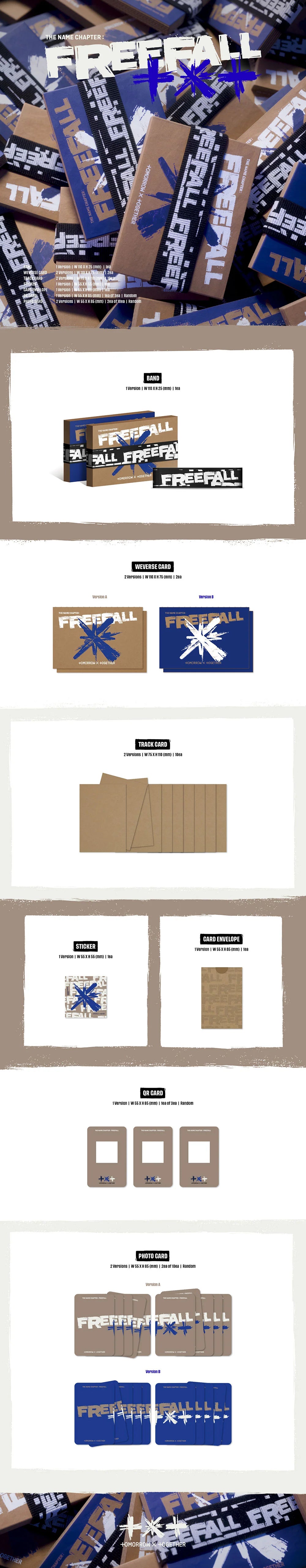 TXT - THE NAME CHAPTER: FREEFALL (WEVERSE VER.)