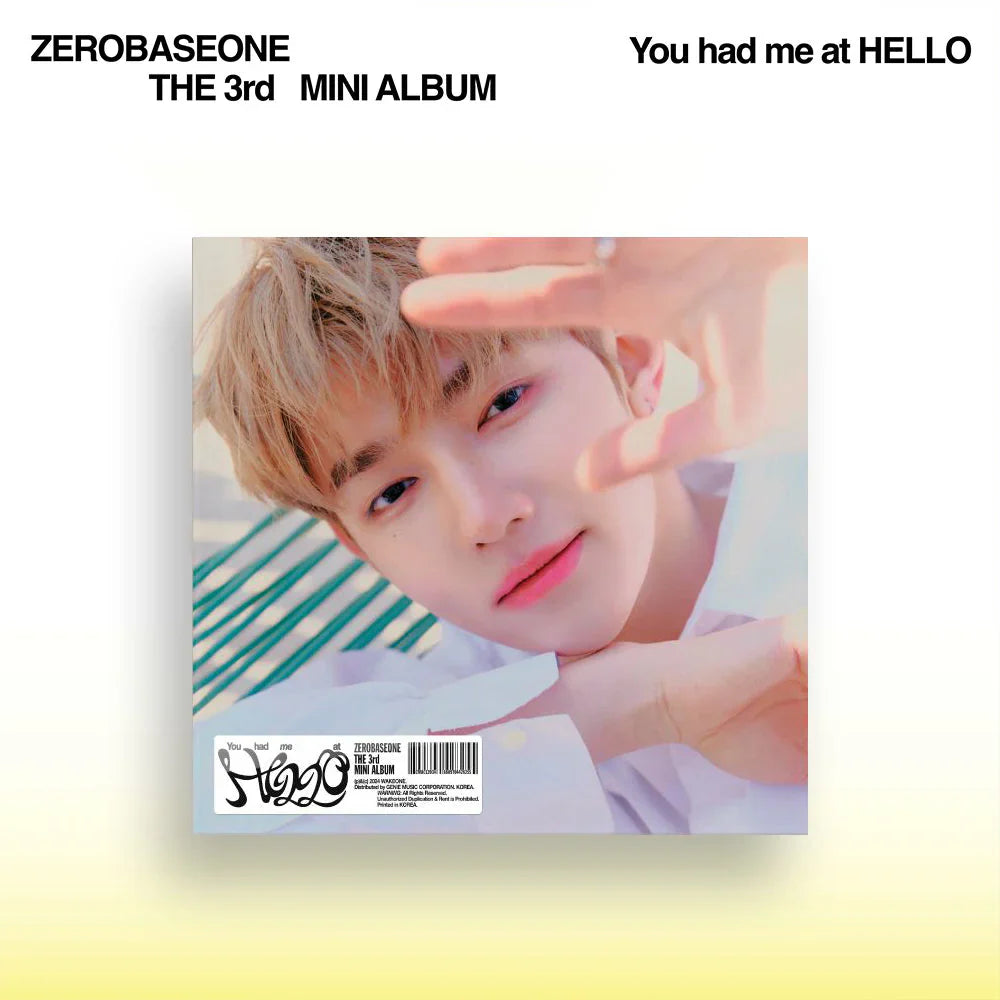 ZEROBASEONE – YOU HAD ME AT HELLO (DIGIPAK VER.)