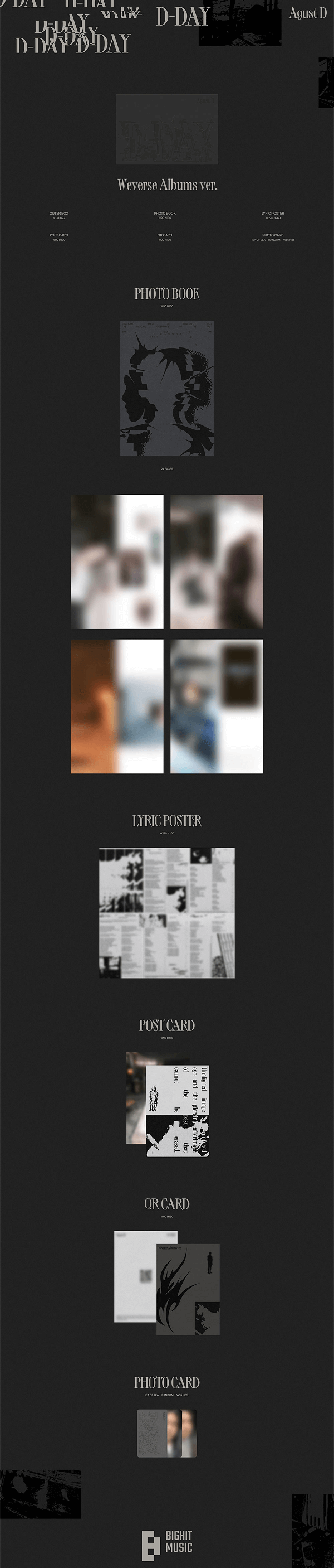 AGUST D (BTS) - D-DAY (WEVERSE VER.)