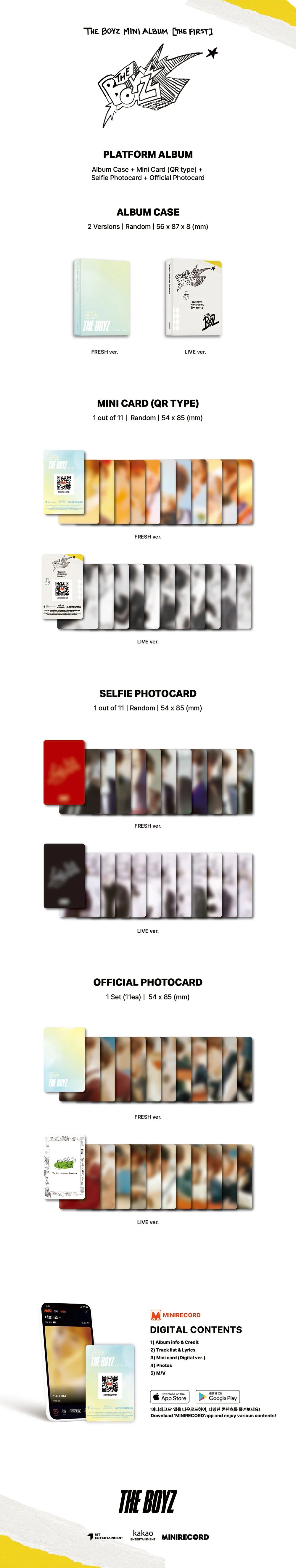 THE BOYZ - THE FIRST (PLATFORM VER.)