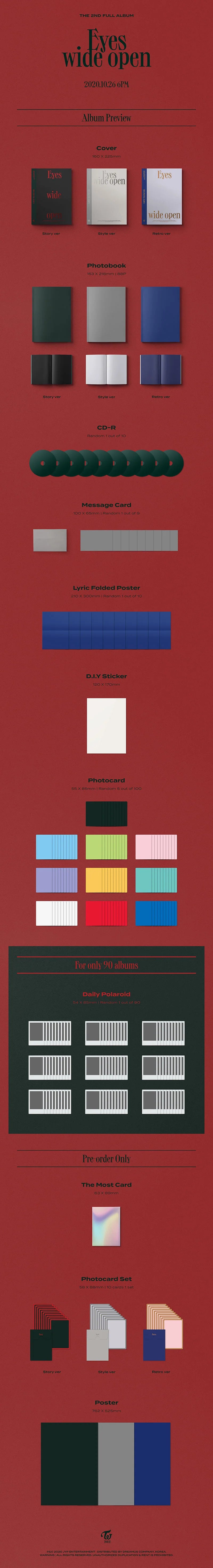 TWICE - EYES WIDE OPEN