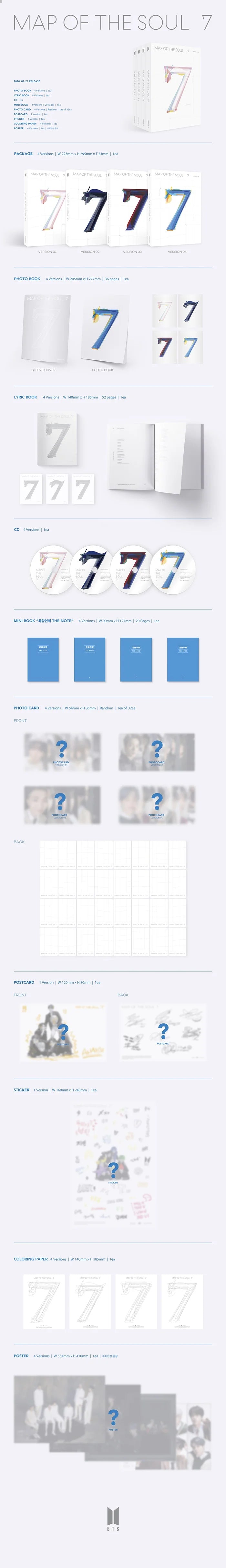 BTS - MAP OF THE SOUL: 7