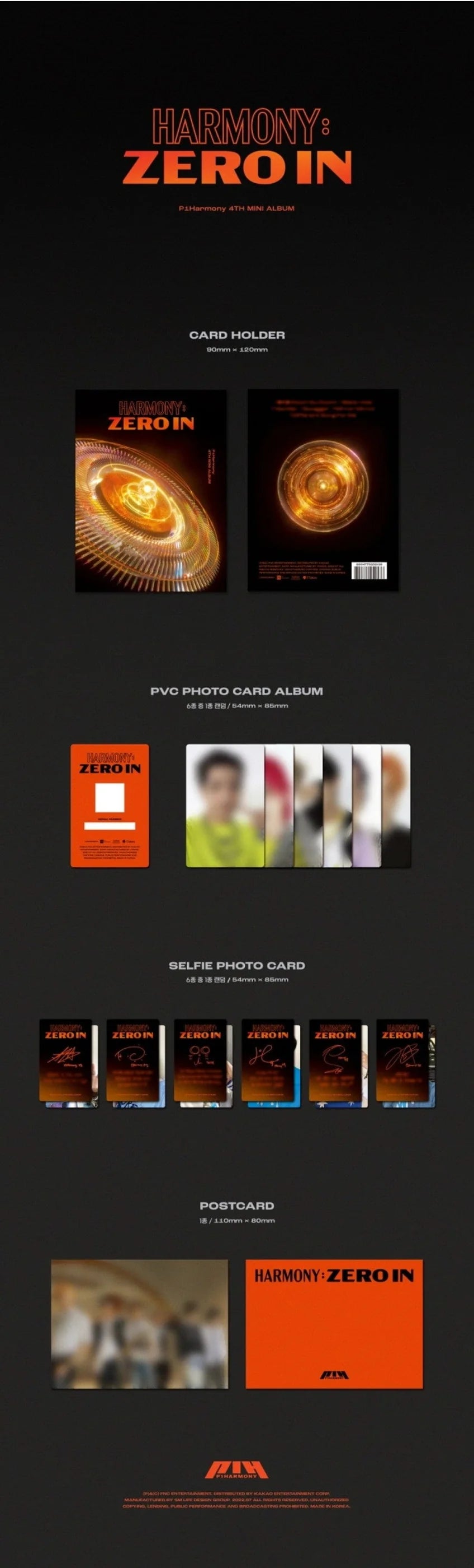 P1HARMONY - HARMONY : ZERO IN (PLATFORM VER.)