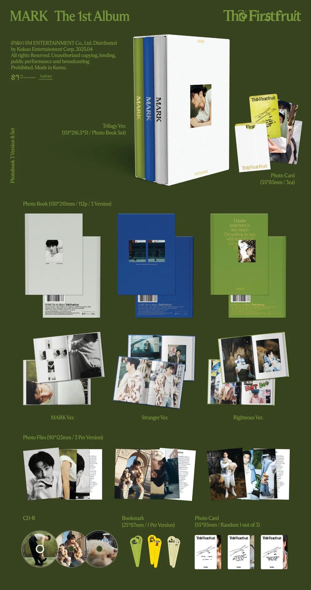 MARK (NCT) – THE FIRSTFRUIT (TRILOGY VER.)