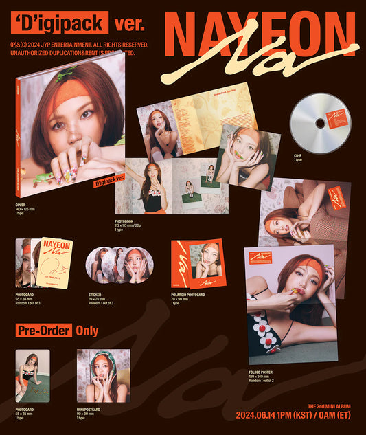 NAYEON (TWICE) - NA (DIGIPAK VER.)