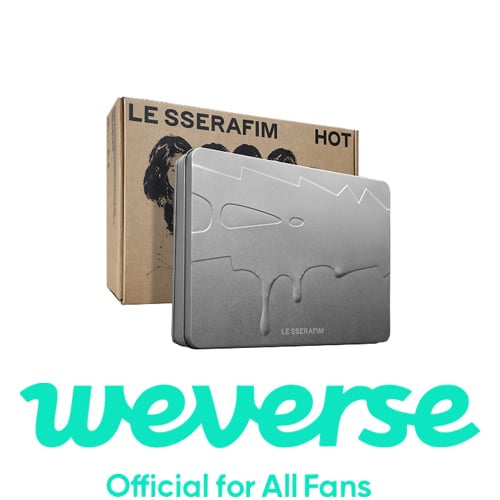LE SSERAFIM – 5TH MINI ALBUM (TIN CASE VER.) + WEVERSE POB