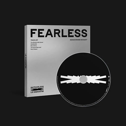 LE SSERAFIM -FEARLESS (MONOCHROME BOUQUET DIGIPAK VER.)