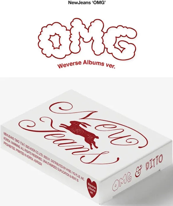 NEWJEANS - OMG (WEVERSE VER.)