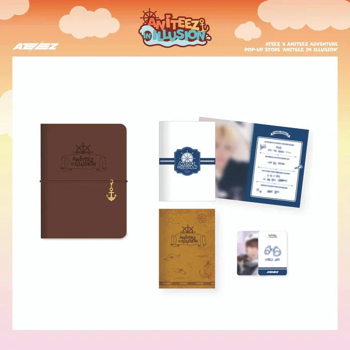 ATEEZ - ANITEEZ IN ILLUSION - ADVENTURE LOG PHOTO NOTE