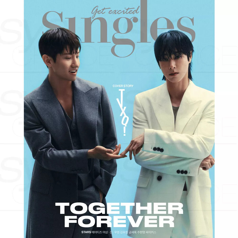 SINGLES KOREA - JANUARY 2024 - TVXQ!