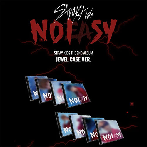 STRAY KIDS - NO EASY (JEWEL CASE VER.)