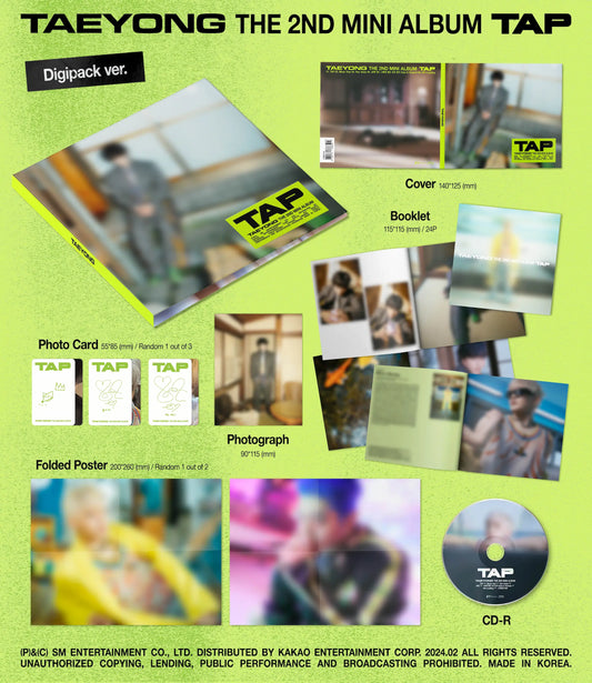 TAEYONG (NCT) - TAP (DIGIPAK VER.)