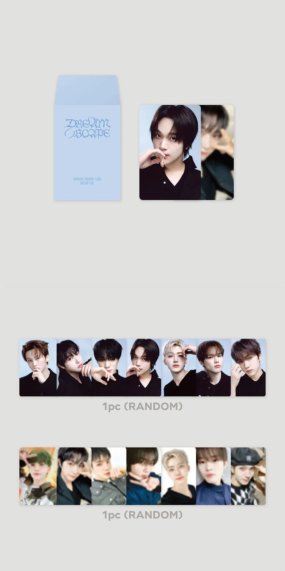 NCT DREAM - DREAM()SCAPE MD - TRADING CARD SET