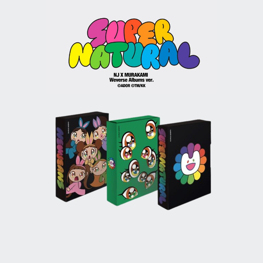 NEWJEANS - SUPERNATURAL (NJ X MURAKAMI WEVERSE ALBUM VER.)
