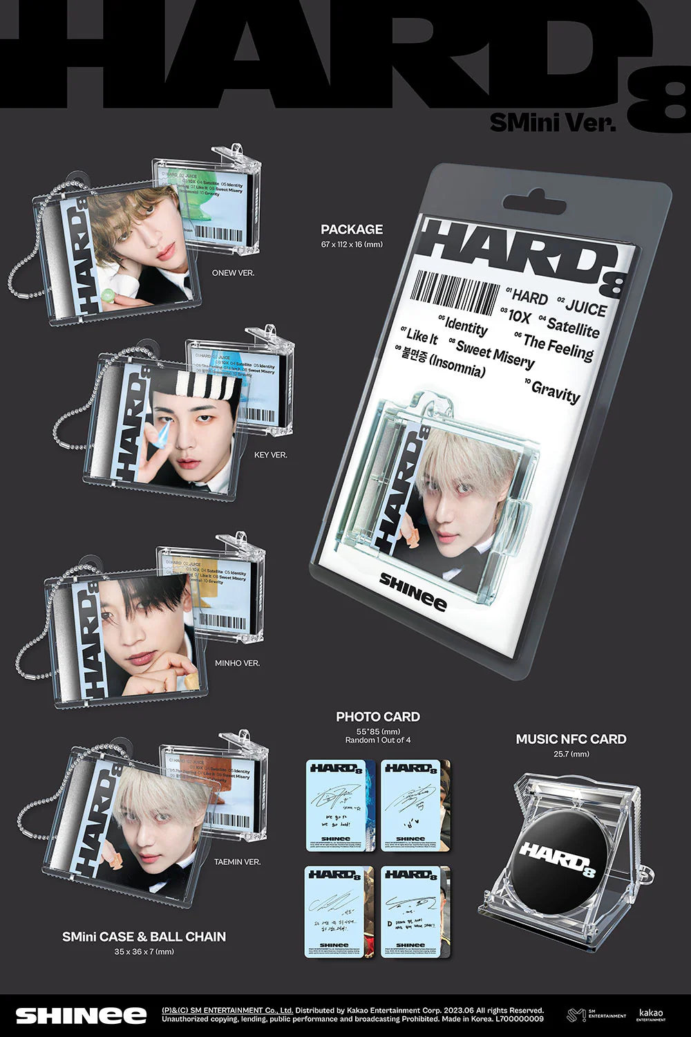 SHINEE - HARD (SMini VER.)